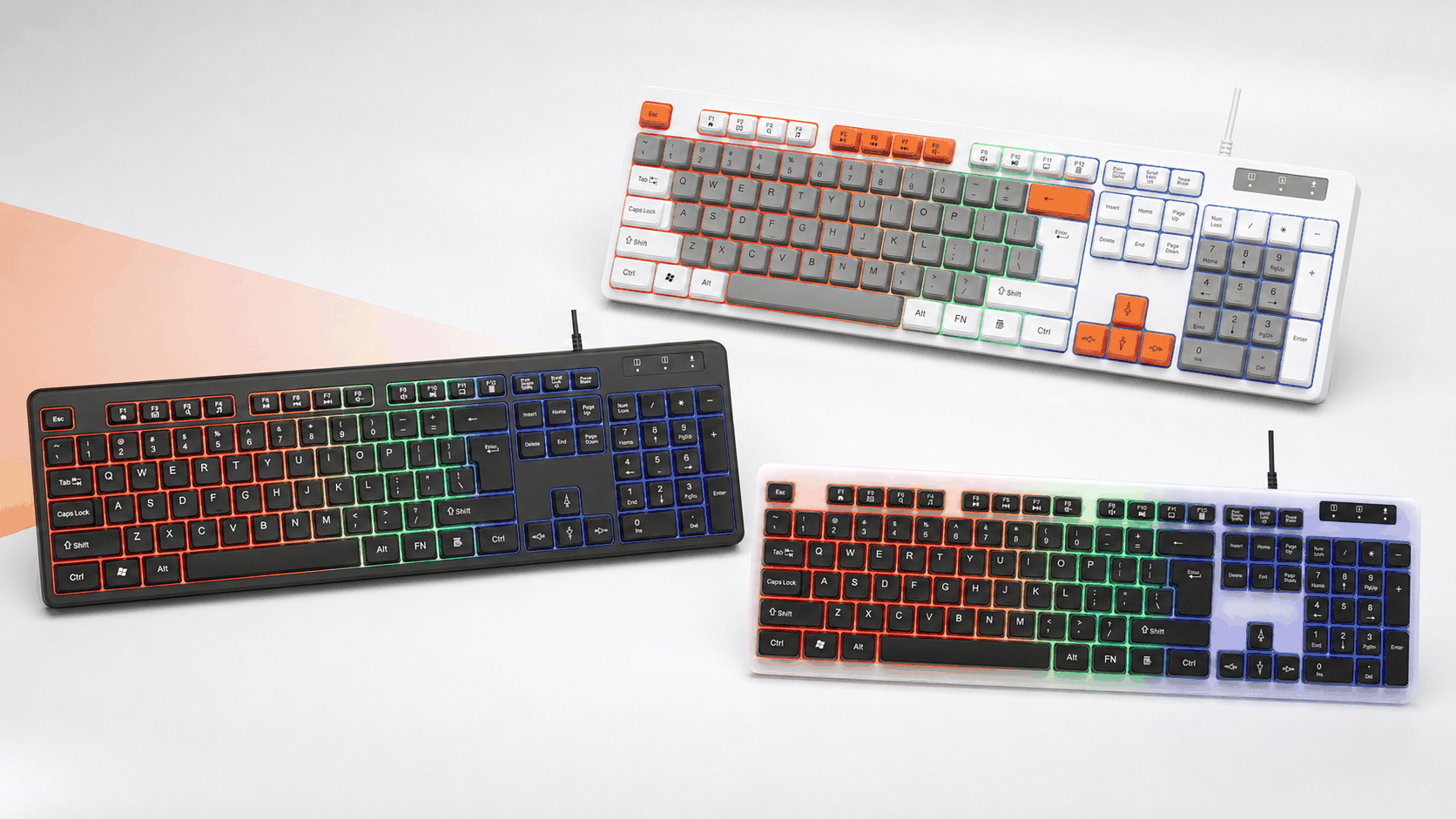 Custom Keyboard OEM: Build Three Colorways from One Platform
