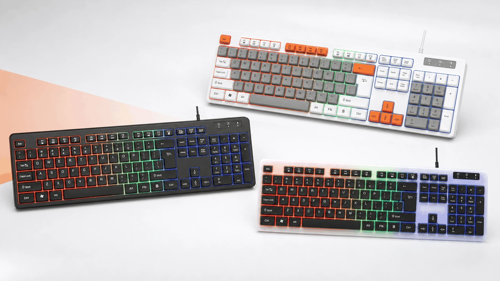 Custom Keyboard OEM: Build Three Colorways from One Platform