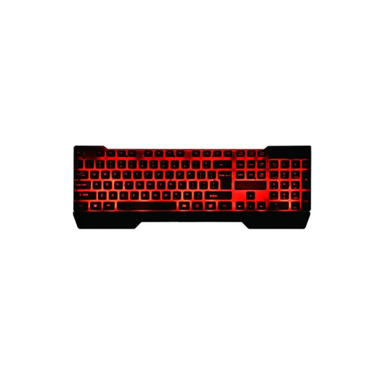 Selainda 104-Key Wired USB Rainbow Backlit Gaming Keyboard 7275