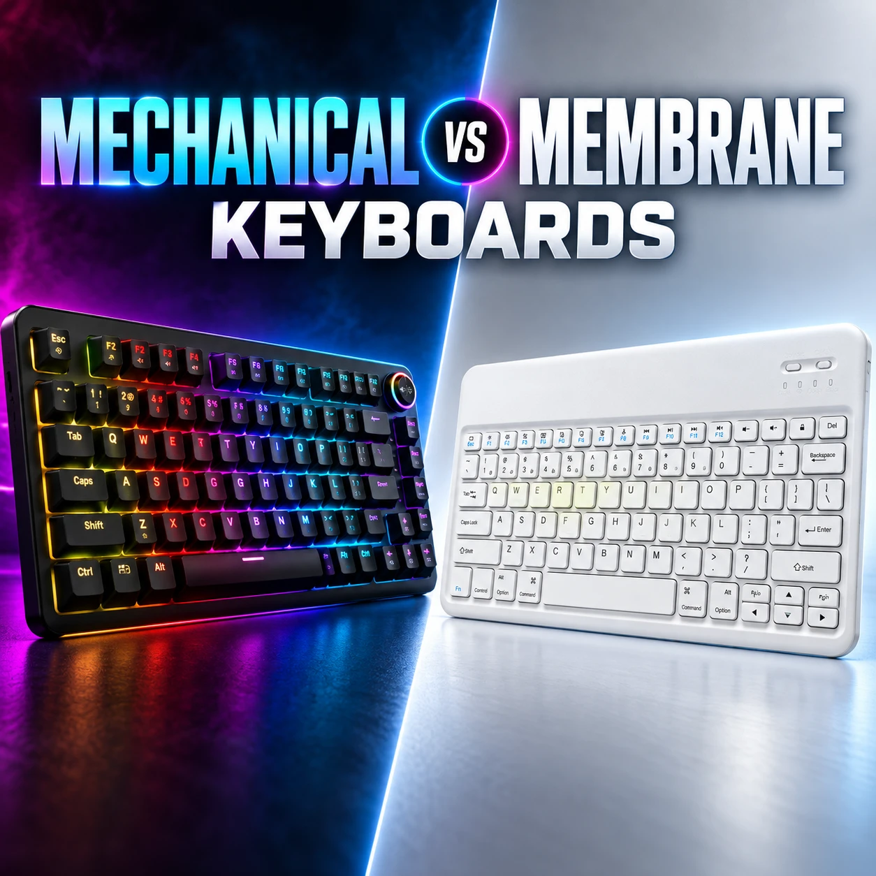 Mechanical vs Membrane Keyboards: A B2B Buyer&rsquo;s Guide to Bulk Purchasing