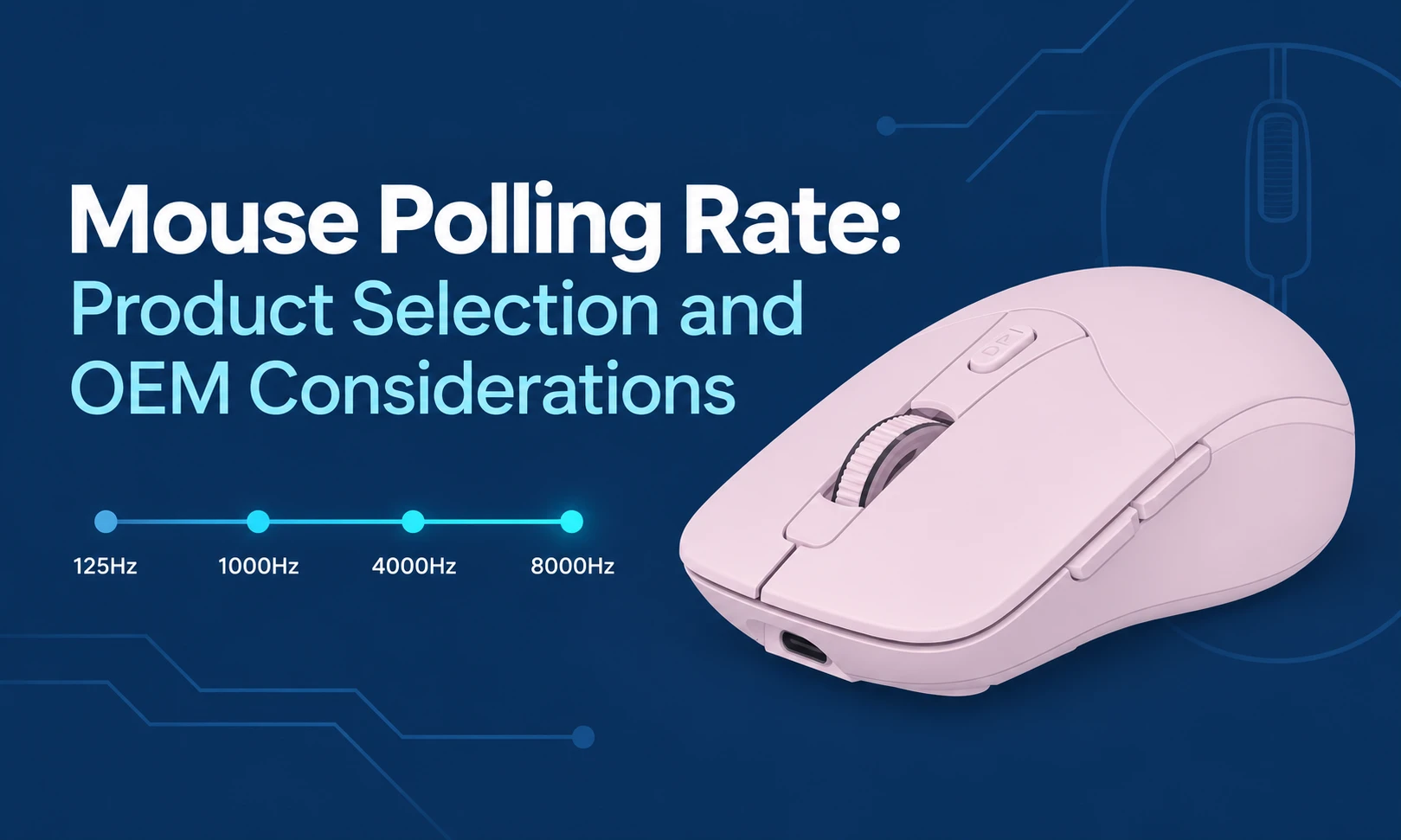 Mouse Polling Rate: Product Selection and OEM Considerations